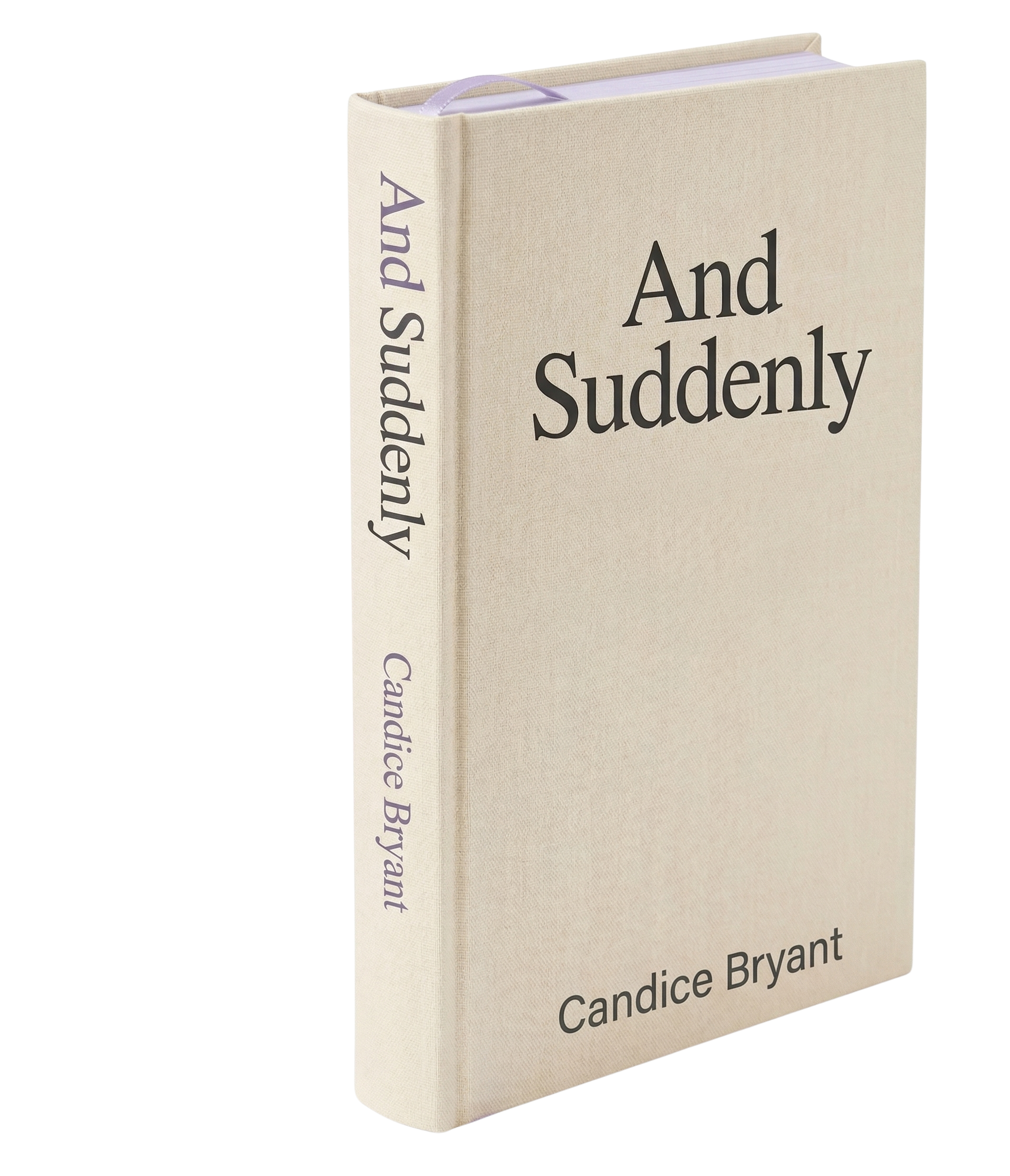 And Suddenly by Candice Bryant — book cover