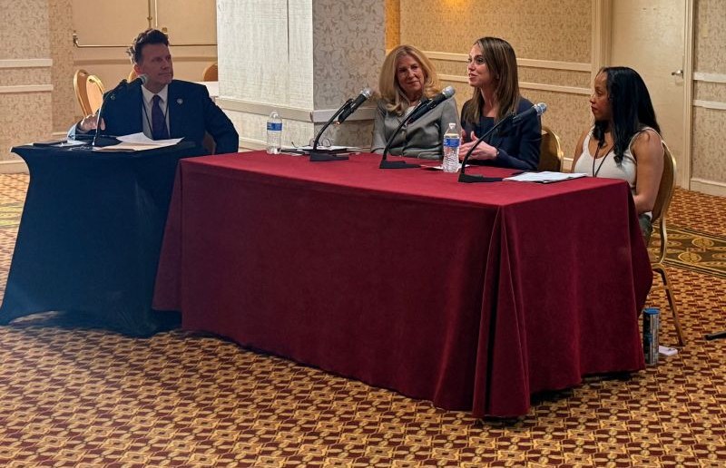 Candice Bryant on the communications panel at the IWC Defend the Homeland Symposium